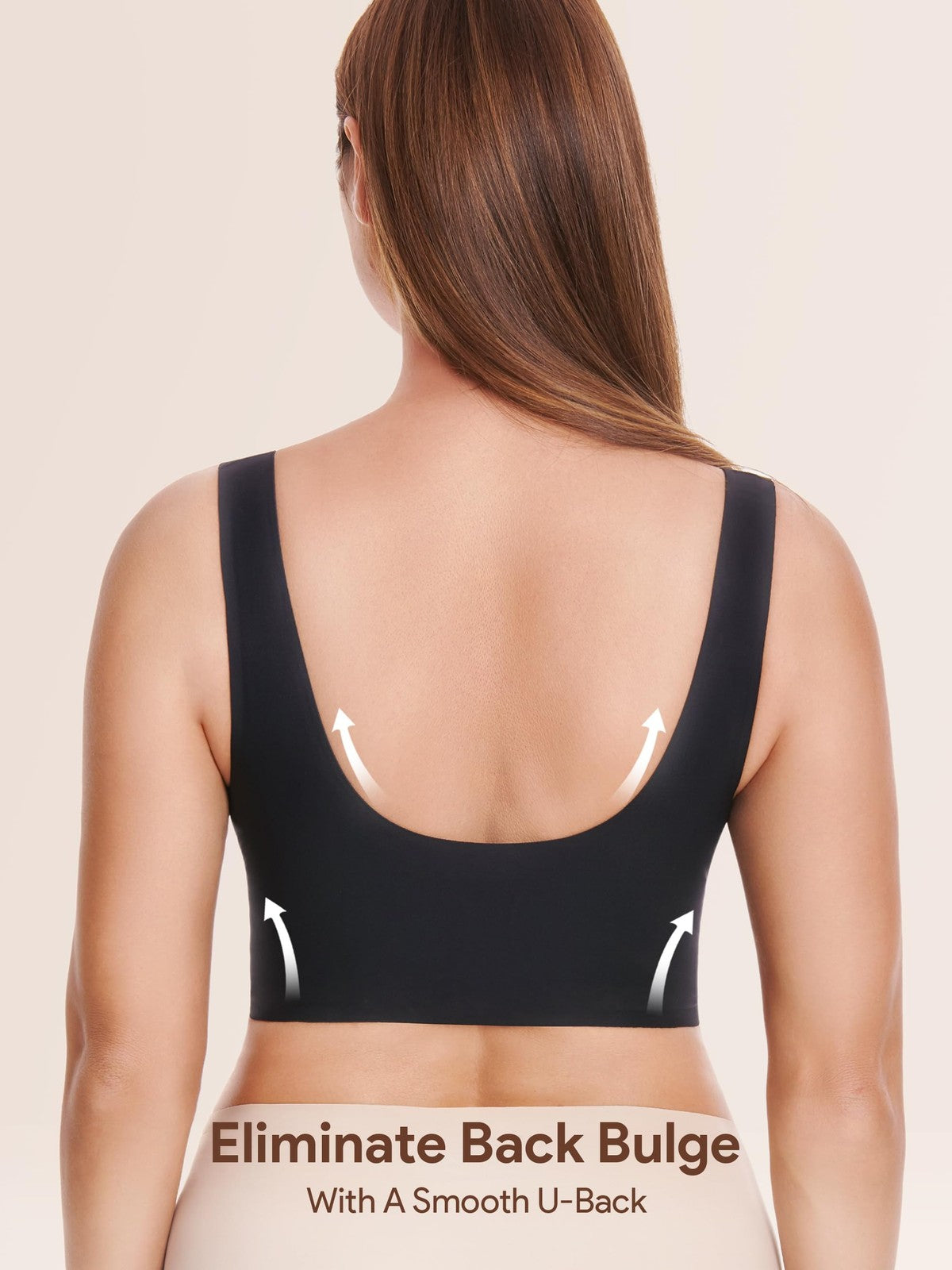 Seamless Daisy Bra for Women Front Closure Jelly Bras Soft,Post Surgery