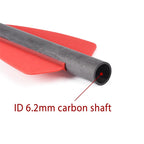 7.5"/15" Carbon Crossbow Bolts R9 Arrows 100 Grain Tips Hunting Target
