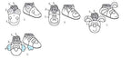 KWIK-SEW PATTERNS K0170 Babies Booties