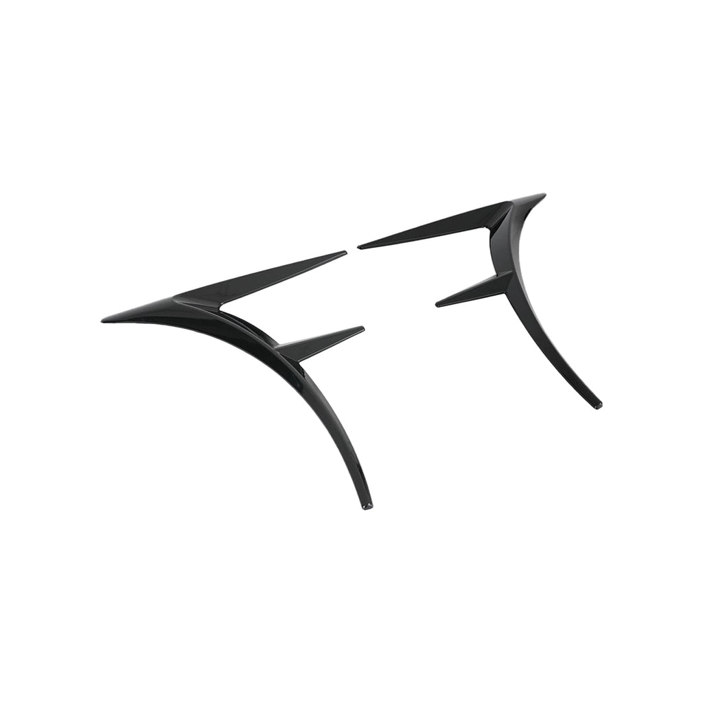 MUNALP A Pair Front Fender Side Air Flow Fender Vent Cover Trim ABS for Lexus