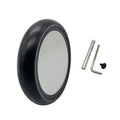Stroller Replacement Rubber Wheels Front and Rear Wheel Stroller Accessory