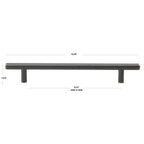 20 Count GlideRite 6-5/16 in. 160mm Center to Center Solid Cabinet Bar Pull Long