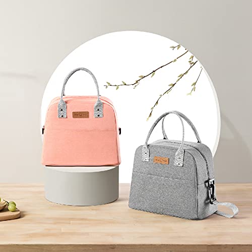 Insulated Lunch Bag Large Leakproof Reusable Cooler Box for Office Travel Unisex
