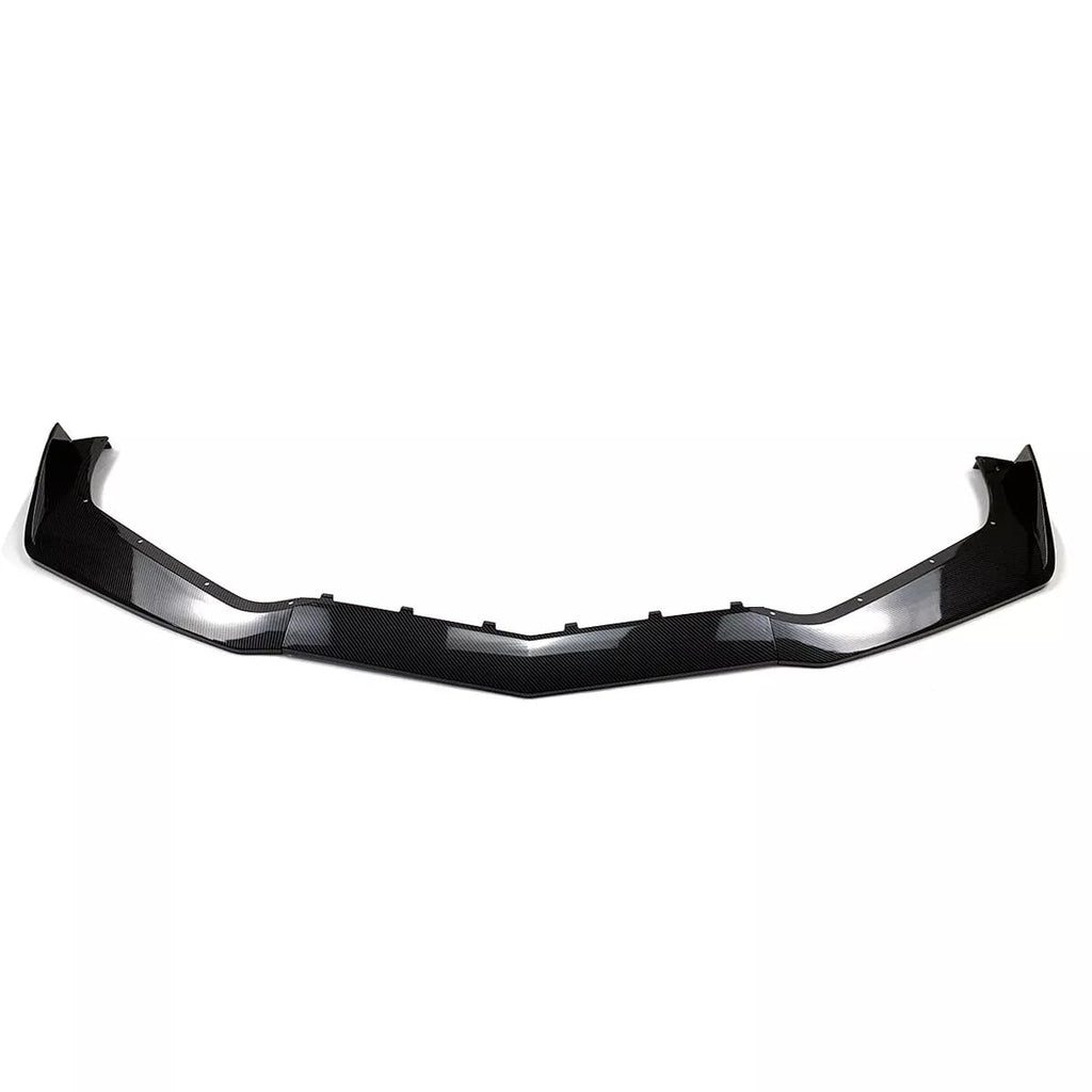 3PCS Front Lip Spoiler Splitter for Chevrolet Corvette C7 ZR1 Bumper 2017-2019