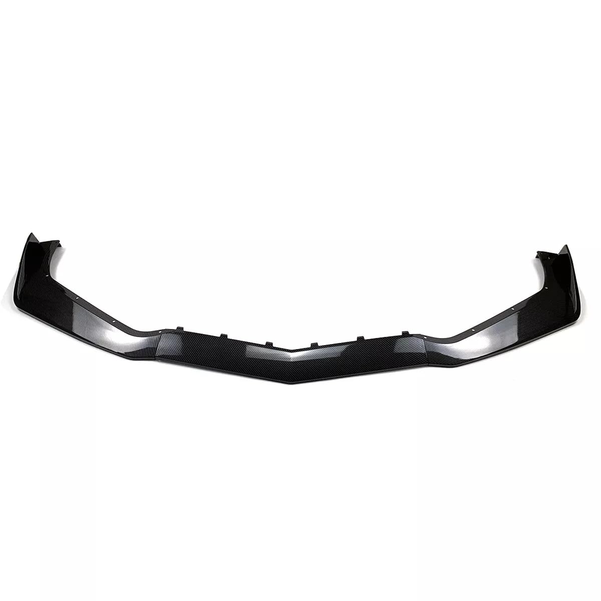 3PCS Front Lip Spoiler Splitter for Chevrolet Corvette C7 ZR1 Bumper 2017-2019