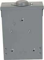 Square D 100 Amp Outdoor Load Center 6 Space 12 Circuit NEMA 3R HOM612L100RB