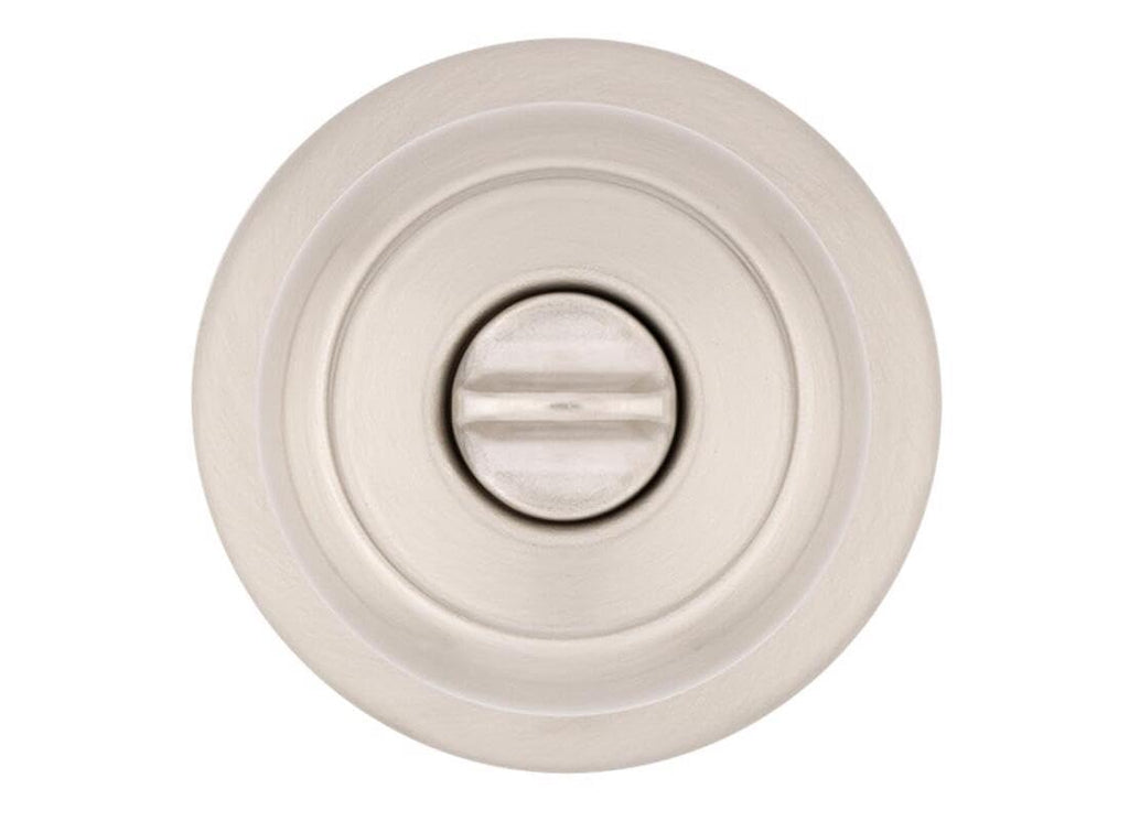 Kwikset SmartKey Security Satin Nickel Entry Knob KW1 2-3/4 in.