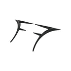 MUNALP A Pair Front Fender Side Air Flow Fender Vent Cover Trim ABS for Lexus