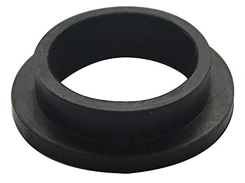 Spud Gasket, Toilet, 1-1/2 In, Black
