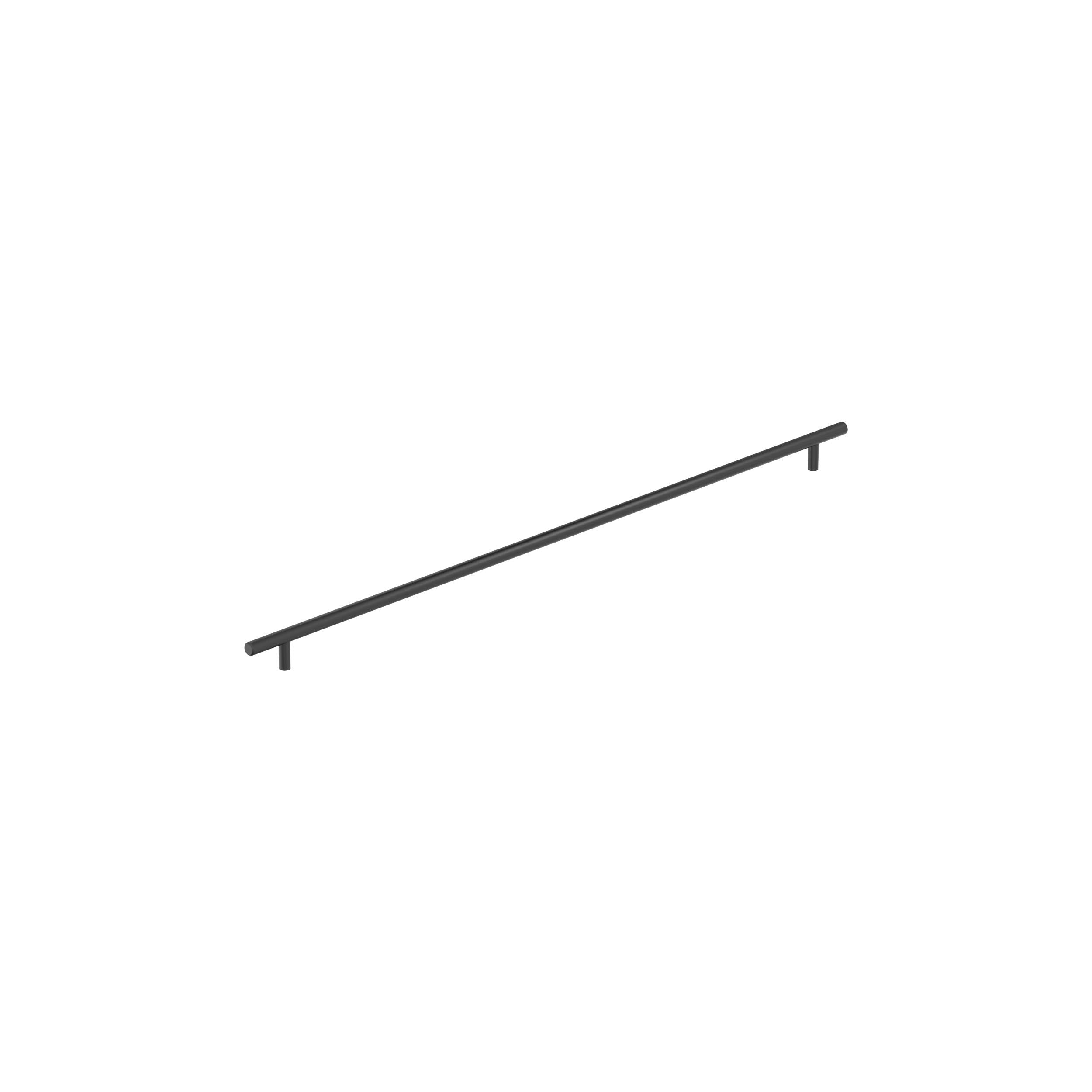 1 Pack Amerock | Cabinet Pull | Stainless Steel | 25-3/16 inch (640 mm) Center