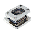 T3 to T4 Turbo Adapter Flange Stainless Steel Universal Turbocharger Conversion