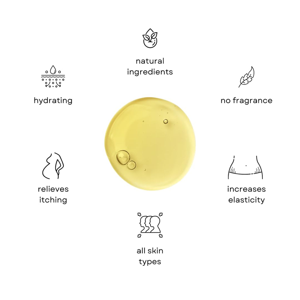Organic Perineal Massage Oil Spray by Irene Organics for Pregnancy and