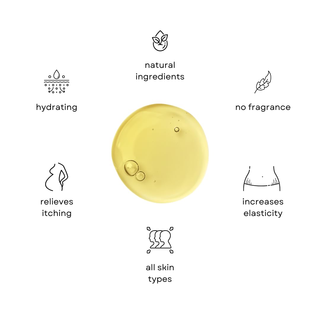 Organic Perineal Massage Oil Spray by Irene Organics for Pregnancy and