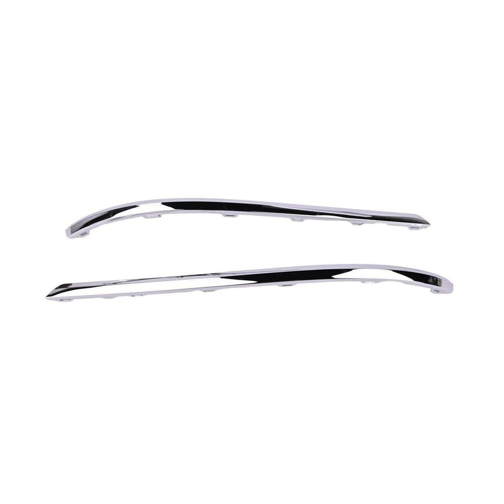 2PCS Chrome Rear Bumper Molding Trim L&R for VW Passat 2016-2019 237-2712