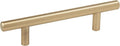 3 Pack Amerock | Cabinet Pull | Golden Champagne | 3-3/4 inch (96 mm) Center to