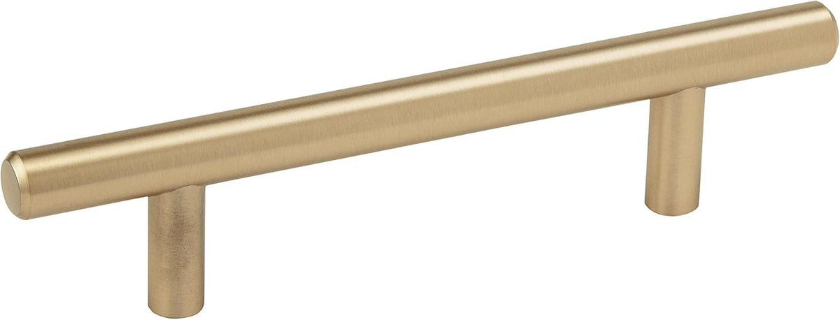 3 Pack Amerock | Cabinet Pull | Golden Champagne | 3-3/4 inch (96 mm) Center to