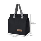 Insulated Lunch Bag Large Leakproof Reusable Cooler Box for Office Travel Unisex
