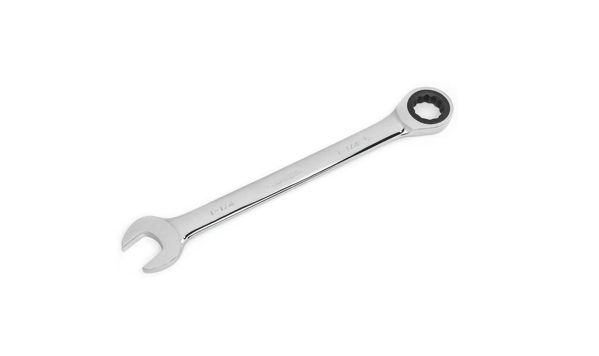 Husky 1-1/8 in. Ratcheting Combination Wrench (12-Point) HRW1I18