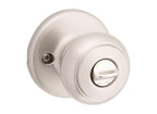 Kwikset SmartKey Security Satin Nickel Entry Knob KW1 2-3/4 in.