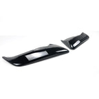 Pair Rear Quarter Panel Side Body Fenders Door Scoop Air Outlet Trim Compatible