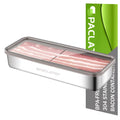 Bacon Container for Refrigerator, 1 Pack 304 Stainless Steel Airtight Deli Meat