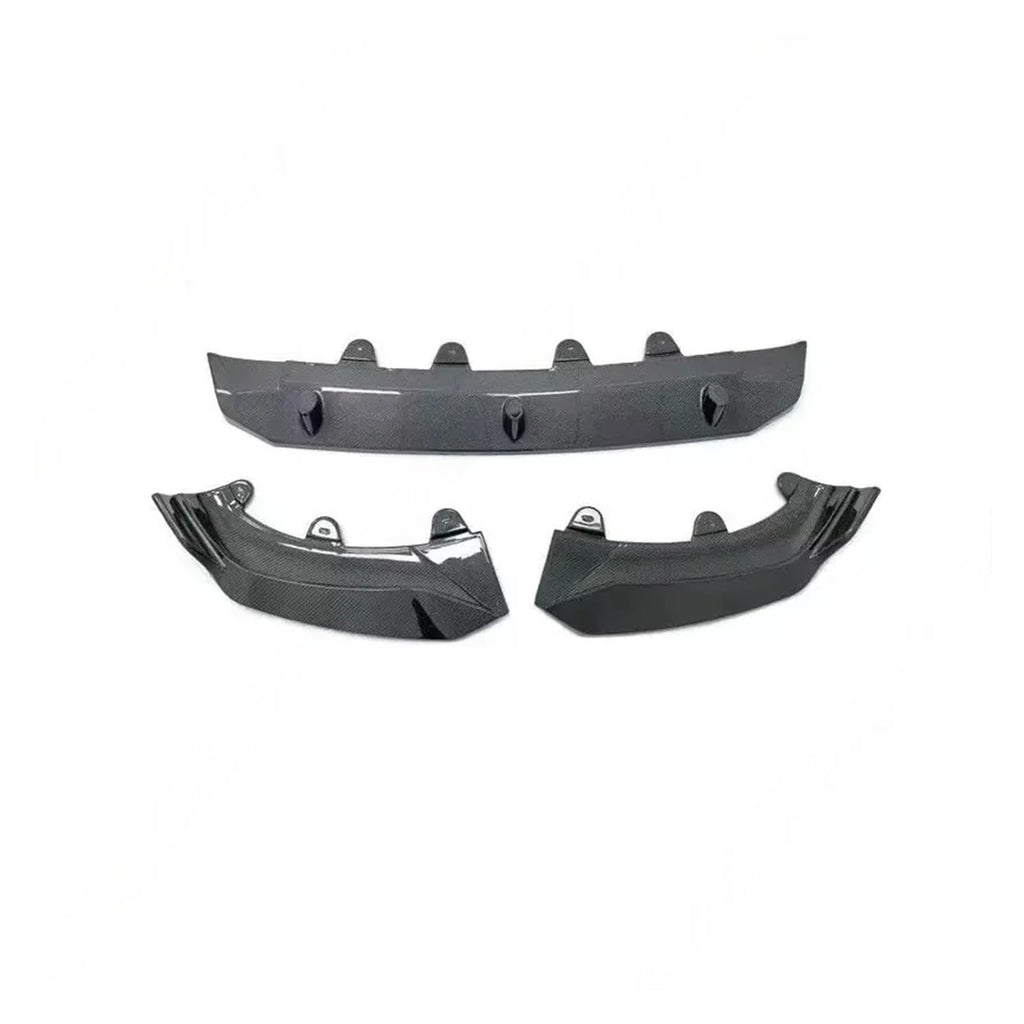 Carbon Fiber Front Bumper Lip Spoiler for BMW X3 G01 X4 G02 iX3 G08 2022-2024