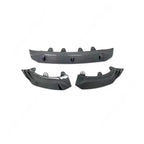 Carbon Fiber Front Bumper Lip Spoiler for BMW X3 G01 X4 G02 iX3 G08 2022-2024