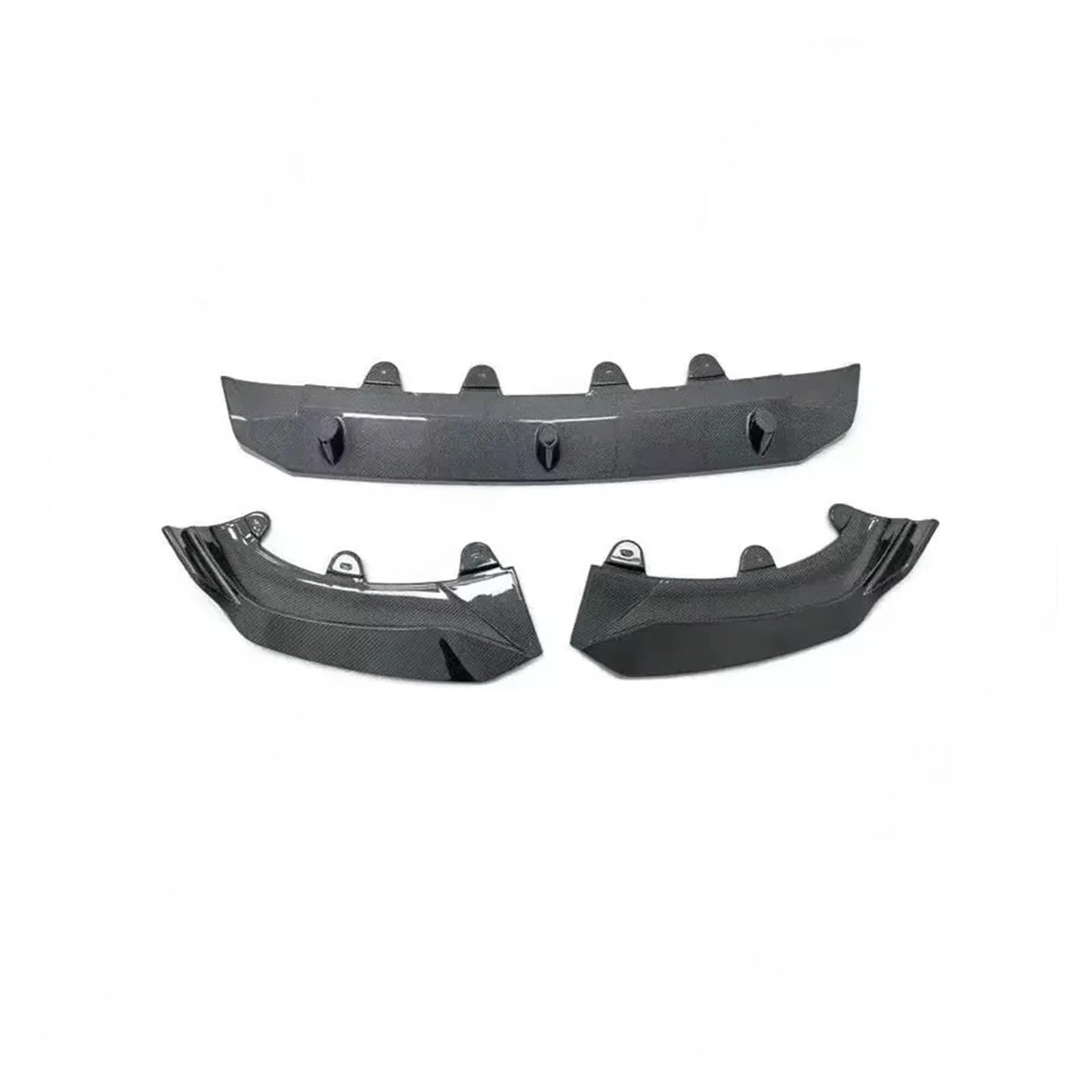Carbon Fiber Front Bumper Lip Spoiler for BMW X3 G01 X4 G02 iX3 G08 2022-2024