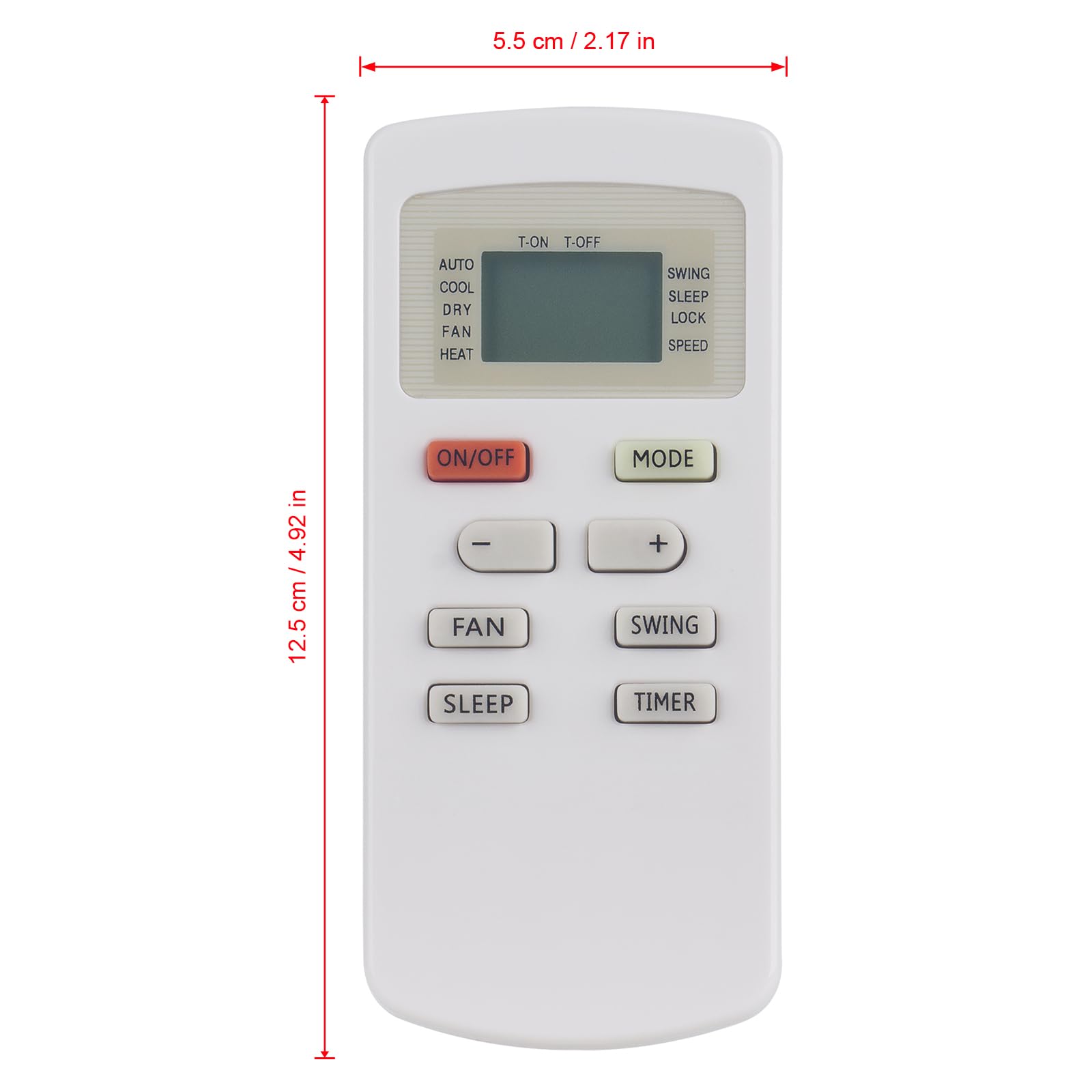 YX1F Replace AC Remote Control Compatible with GREE TOSOT AIR-CON Split A/C Air