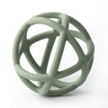 TOPGOMES Baby Teether Ball Toy, BPA Free Silicone Soft Ball Easy to Hold Teether