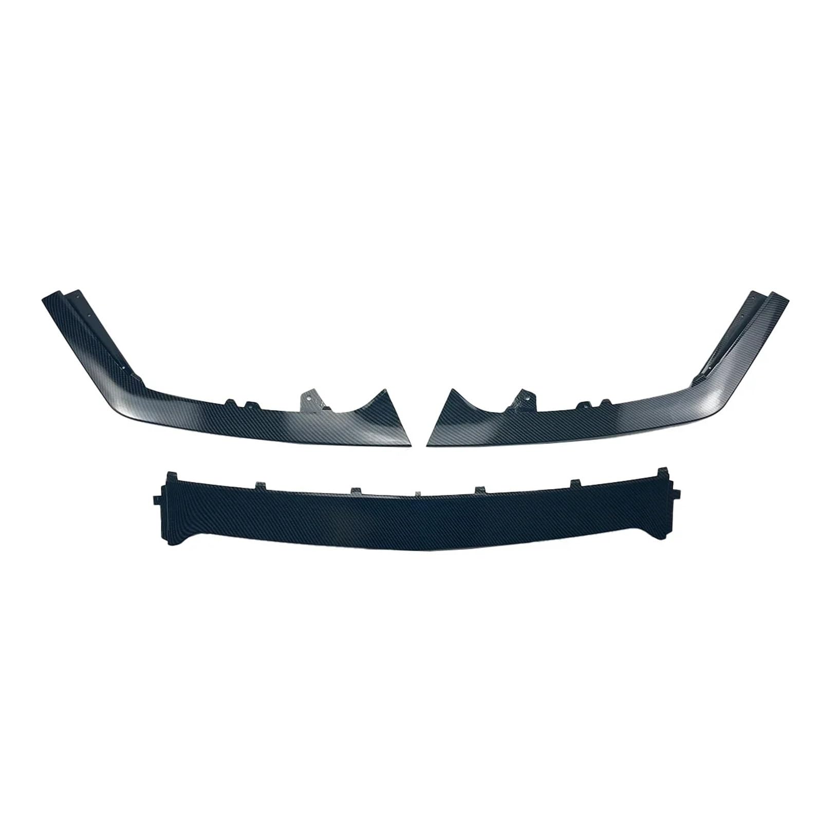 Ford Mustang 2015-2021 GT500 Front Bumper Lip Splitter Matte Black Replacement