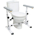 KMINA - Toilet Safety Rails for Seniors (330 lbs), Toilet Safety Frame with