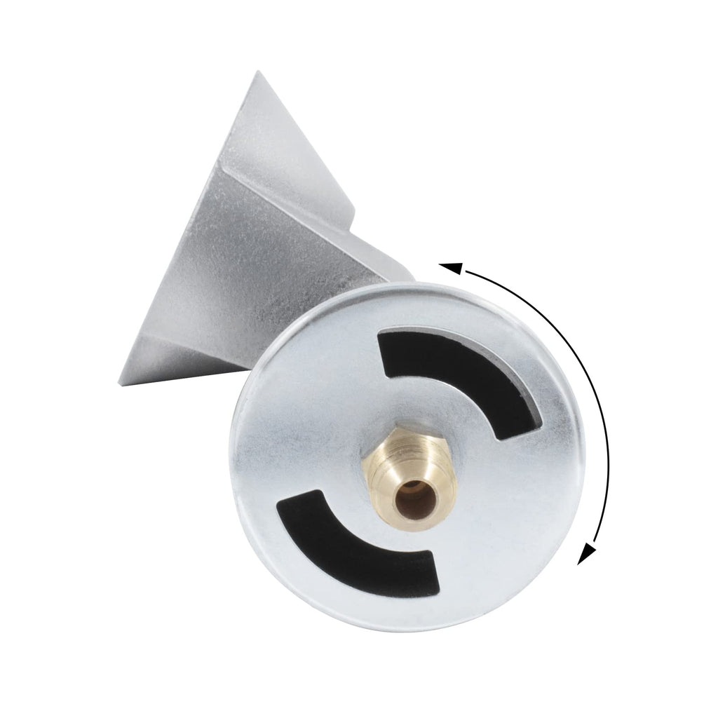 MENSI High Pressure BTU Propane Cast Iron Round Burner Head, Propane Commercial