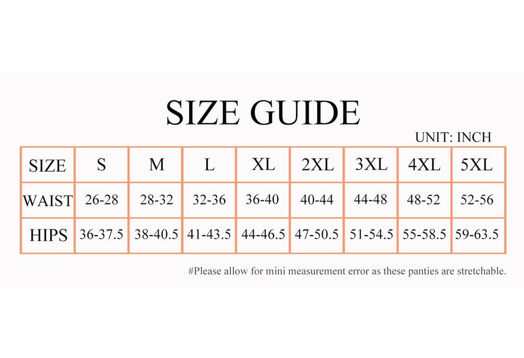 3 Pack XL YLHONE Women's Washable Incontinence Panties | Reusable Leakproof