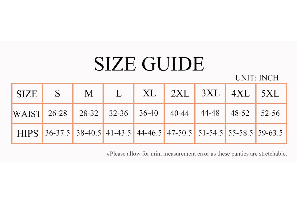 3 Pack XL YLHONE Women's Washable Incontinence Panties | Reusable Leakproof