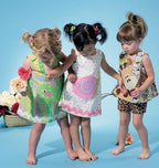 McCall's Patterns M6541 Infants' Top/Dress/Shorts and Applique and Eacutes
