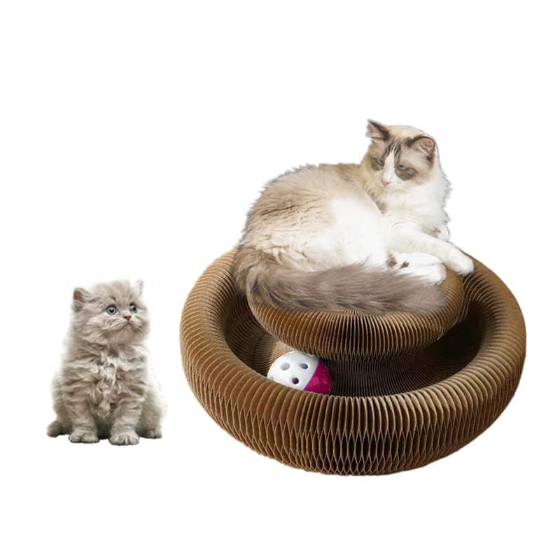 Enkman Magic Organ Cat Scratcher Board Cat Ball Adventure The Ultimate