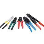 Terminal crimping pliers HS-40J 0.5-6 manual ratchet for electrical wiring tools, household multifunctional quick crimping tools(HS-40J)