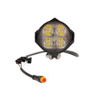 Bicycle Lights Ebike Headlight Accessories Lamp 3pin Built-in Horn Front Light 4