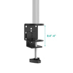 WALI C Clamp Base Stand Mounting Accessory, Desk c-clamp for WALI Monitor Mount