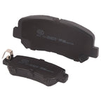 Lewinly 8PCS Front + Rear Ceramic Disc Brake Pads Kit