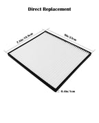 EMIHO Cabin Filter Fit for Kenworth Peterbilt Replace S-9034 S28571 F37-1018