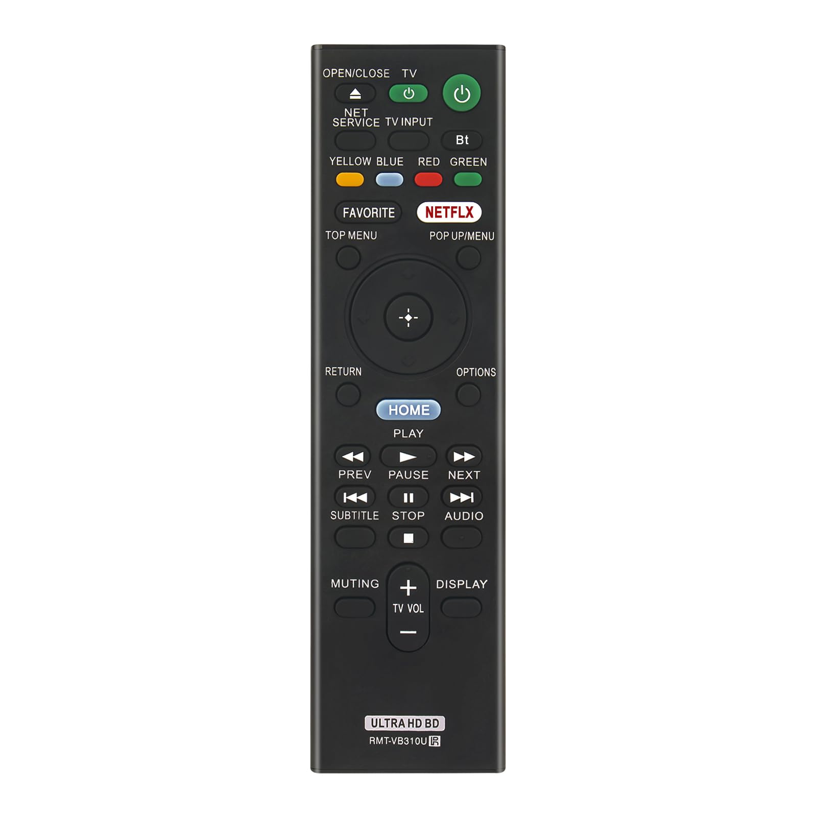 New RMT-VB310U sub RMT-VB310E Replaced Remote Control fit for Sony Blu-Ray DVD