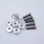 YDDVEHI 2X Brake Rotor Bolts Hardwares for Harley Electra Glide Road King Street Glide Road Glide 2009-2023 Enforcer Impeller Wheel Rotor Bolts Washers Hardwares