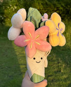 EASELR Bouquet of Flowers Plush Plant Flowers Stuffed Plant Plushie Doll Gifts