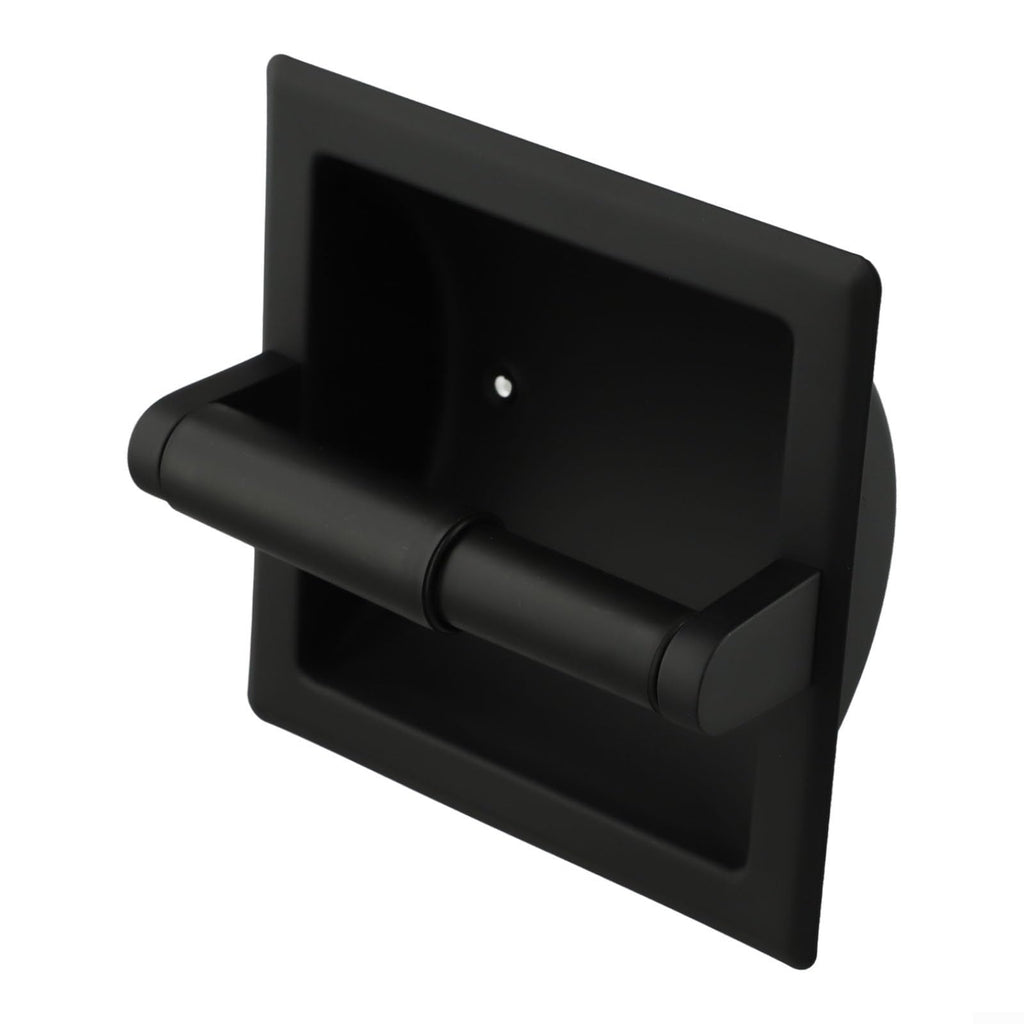 Recessed Toilet Paper Holder Wall Mounted Stainless Steel Tissue Dispenser with