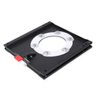 BKICKI RV Seat Swivel Base 360° Rotation Heavy Duty Rust Proof Mount Plate for
