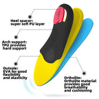 VALSOLE Heavy Duty Orthotic Insoles Plantar Fasciitis Arch Support for Men Women