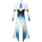 XSPQGQ Furina Costume Dress Blue Outfit Full Set For Women Party Suit