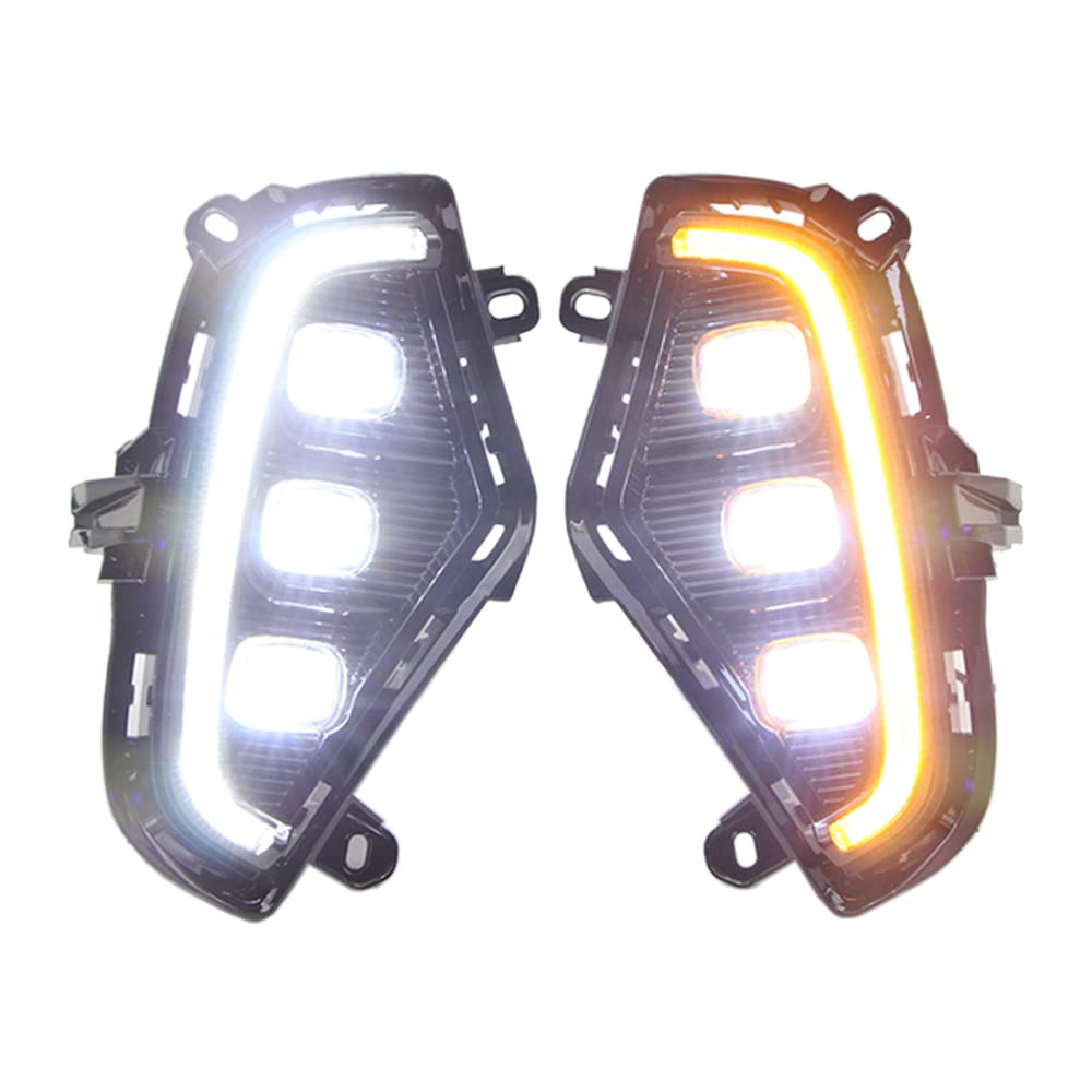 Dreamseek LED DRL Daytime Running Light for Toyota RAV4 2019 2020 2021 2022 2023